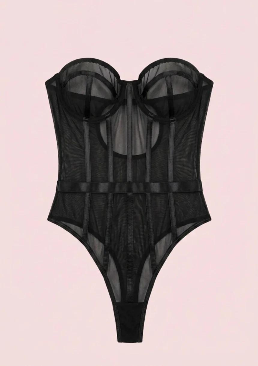 Body siateczkowe bez ramiączek - Image 5