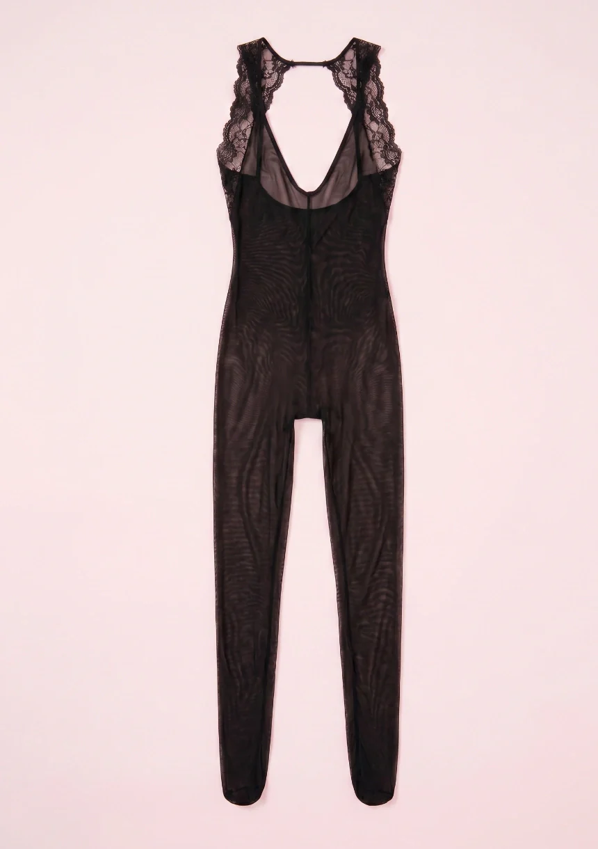 Bodystocking z dużym dekoltem - Image 4