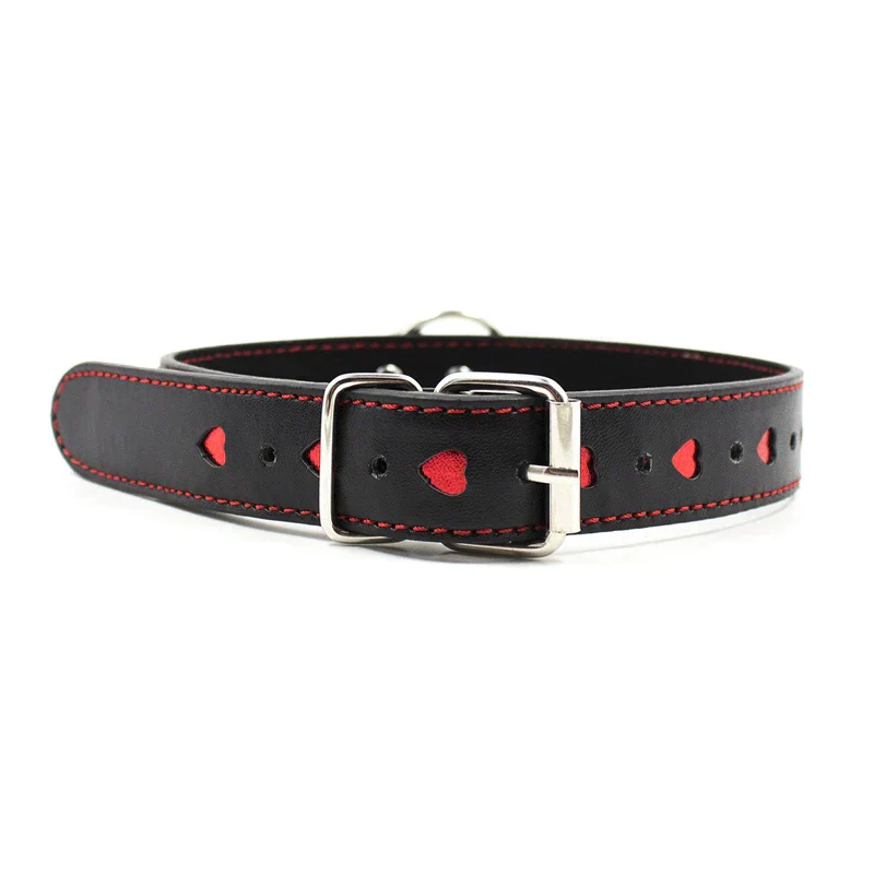 Obroża ze smyczą z regulowanym zakresem 35-48 cm - Image 3